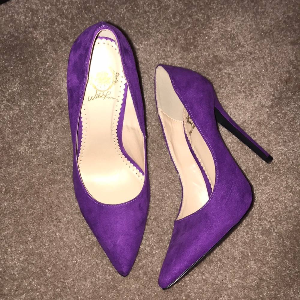 Purple heels